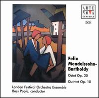Mendelssohn: Octet Op. 20; Quintet Op. 18 - Abigail Young (violin); Ferenc Szucs (cello); Rachel Bolt (viola); Robert Gibbs (violin); Sarah-Jane Bradley (violin);...