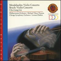 Mendelssohn: Violin Concerto; Bruch: Violin Concerto - Cho-Liang Lin (violin); Sandra Rivers (piano)