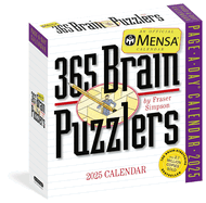 Mensa 365 Brain Puzzlers Page-a-Day Calendar 2025: Word Puzzles, Logic Challenges, Number Problems, and More