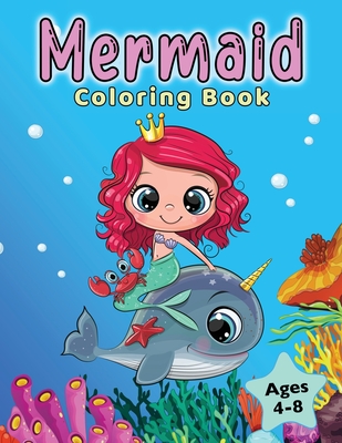 Mermaid Coloring Book: For Kids Ages 4-8 - Press, Golden Age