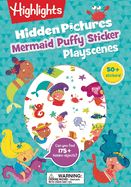 Mermaid Hidden Pictures Puffy Sticker Playscenes