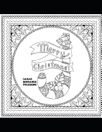 Merry Christmas: Coloring in book painting book pen workbook