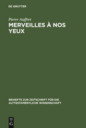 Merveilles ? Nos Yeux