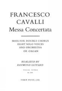 Messa Concertata: Vocal Score
