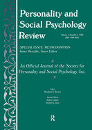 Metacognition: A Special Issue of Personality and Social Psychology Review