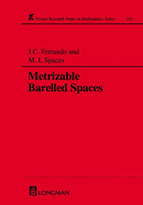 Metrizable barrelled spaces