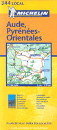 Michelin Local France Aude/Pyrenees-Orientales Map - Michelin Staff (Manufactured by)