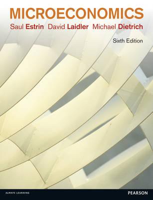 Microeconomics - Estrin, Saul, and Laidler, David, and Dietrich, Michael