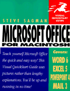 Microsoft Office for Macintosh Visual QuickStart Guide - Sagman, Steve, and Sagman, Stephen W