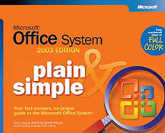 Microsoft Office System Plain & Simple -- 2003 Edition