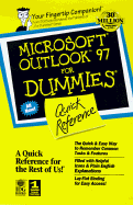 Microsoft Outlook 97 For Windows For Dummies Quick Reference With CD