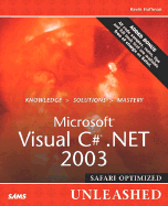 Microsoft Visual C# .Net 2003 Unleashed