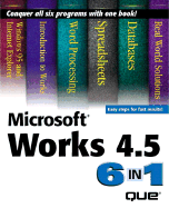 Microsoft Works 4 5 6 in 1 - Calabria, Jane, and Burke, Dorothy