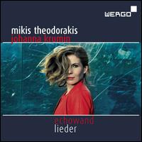 Mikis Theodorakis: Echowand - Lieder - Johanna Krumin (soprano); Markus Zugehr (piano); Peter Schne (baritone); Sebastian Schwab (whistle)