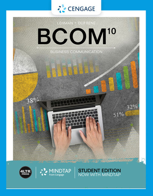 Mindtap for Lehman/Dufrene/Walker's Bcom, 1 Term Printed Access Card (Mindtap Course List) - Lehman, Carol M., Dufrene, Debbie D., Walker, Robyn