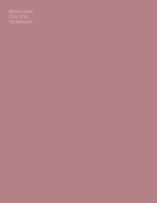 Minimalist Dot Grid Notebook: 5005