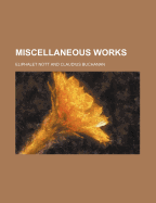 Miscellaneous Works