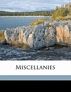 Miscellanies; Volume 3