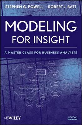 Modeling for Insight - Powell, Stephen G, and Batt, Robert J