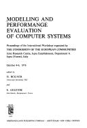 Modelling and Performance Evaluation of Computer Systems: Proceedings of the International Workshop