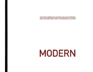 Modern: Architecture Books from the Marzona Collection