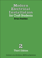 Modern electrical installation for craft students