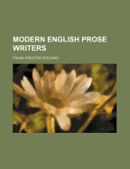 Modern English Prose Writers