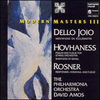 Modern Masters III - Adrian Levine (violin); David K. Jones (cello); Hugh Bean (violin); John Chambers (viola); Karen Vaughan (harp);...