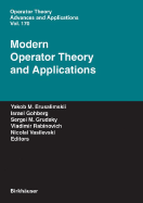 Modern Operator Theory and Applications: The Igor Borisovich Simonenko Anniversary Volume