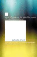 Modern Poetry and the Idea of Language
