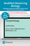 Modified Mastering Biology with Pearson Etext -- Combo Acces Card -- For Campbell Biology (18-Weeks)