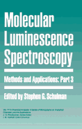 Molecular Luminescence Spectroscopy, Part 3: Methods and Applications