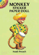 Monkey Sticker Paper Doll