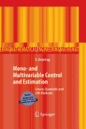 Mono- And Multivariable Control and Estimation: Linear, Quadratic and LMI Methods