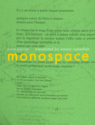 Monospace - Parian, Anne, and Ramadan, Emma (Translated by)