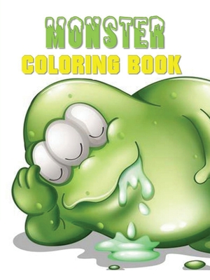 Monster Coloring Book - Media Group, Blue Digital