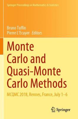 Monte Carlo and Quasi-Monte Carlo Methods: McQmc 2018, Rennes, France, July 1-6 - Tuffin, Bruno (Editor), and L'Ecuyer, Pierre (Editor)