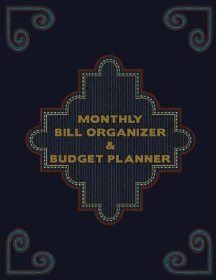 Monthly Bill Organizer & Budget Planner - Planner, Blueprint