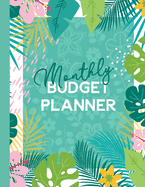 Monthly Budget Planner: Manage Personal or Business Finances - Worksheets for Tracking Income Expenses and Savings - Home-Based Business Retirees Debt Free Goals