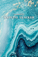 Monthly Expense Tracker: 22 Entries Per Page to Log Your Expenses Made with the Category of Your Choice + Page to Track Monthly Expenses for the Year, Expense Book, Navy