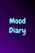 Mood Diary: Purple and Black Gradient Background