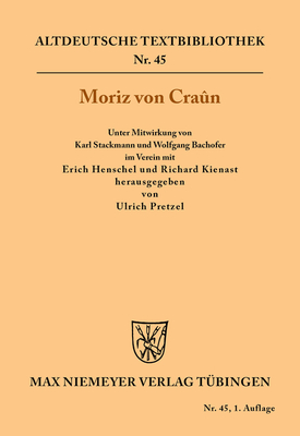 Moriz Von Cran - Pretzel, Ulrich (Editor), and Kienast, Richard (Editor), and Bachofer, Wolfgang (Editor)