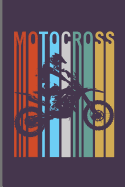 Motocross: Motocross Sports Race notebooks gift (6x9) Dot Grid notebook