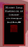 Mount Sinai Clinical Handbook of Surgery