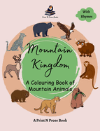 Mountain Kingdom: A Colouring Book of Mountain Animals