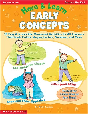 Move & Learn Early Concepts - Lipton, Beth