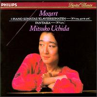 Mozart: 3 Piano Sonatas, KV 270, 457 & 576; Fantasia in C, KV475 - Mitsuko Uchida (piano)