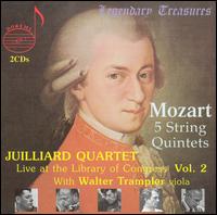 Mozart: 5 String Quintets - Juilliard String Quartet; Walter Trampler (viola)