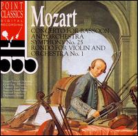 Mozart: Bassoon Concerto; Symphony No. 25; Rondo for Violin & Orchestra No. 1 - Jos Ostrac (clarinet); Kamil Sreter (bassoon); Alberto Lizzio (conductor)