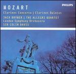 Mozart: Clarinet Concerto; Clarinet Quintet - Allegri Quartet; Jack Brymer (clarinet); London Symphony Orchestra; Colin Davis (conductor)